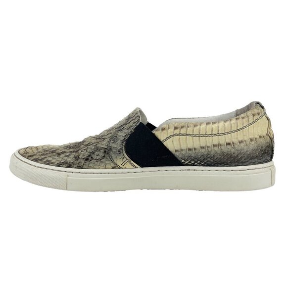 LANVIN Python Luxury Slip-on Sneakers Flats Loafers Round toes Animal sz 36 - Picture 7 of 14